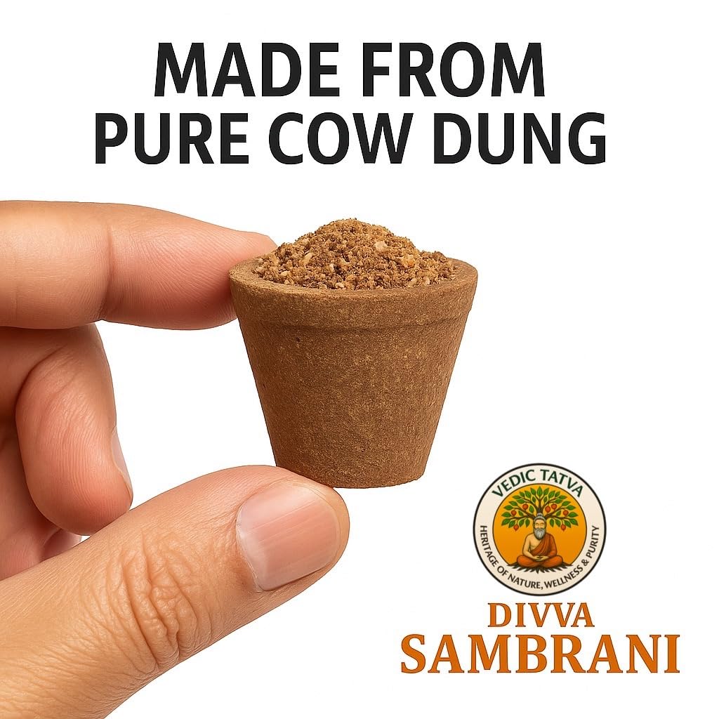 Sambrani Dhoop Cups – Pack of 65