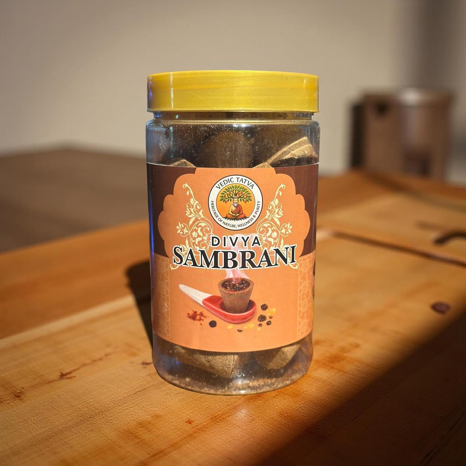 Sambrani Dhoop Cups with Stand - Pack of 24